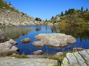 Lago della Paura, vicino ai Laghi Gemelli, ambiente selvaggo